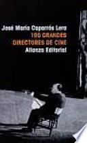 Libro 100 grandes directores de cine