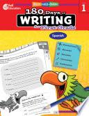 Libro 180 Days of Writing for First Grade (Spanish) ebook