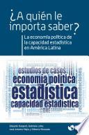 Libro ¿A quién le importa saber?