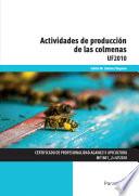 Libro Actividades de producción de las colmenas
