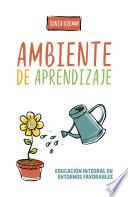 Libro Ambiente de aprendizaje