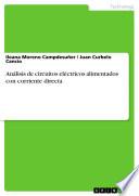 Libro Análisis de circuitos eléctricos alimentados con corriente directa