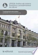 Libro Análisis del sistema financiero y procedimiento de cálculo. ADGN0108