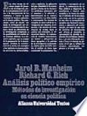 Libro Análisis político empírico