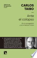Libro Ante el colapso