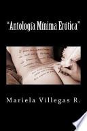 Libro Antologea Menima Erotica