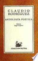Libro Antología poética