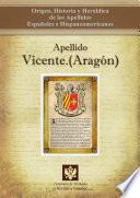 Libro Apellido Vicente.(Aragon-Catalunya)