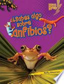 Libro ÀSabes algo sobre anfibios? (Do You Know about Amphibians?)