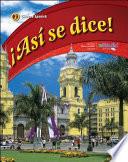 Libro ¡Así se dice!, Level 2, Student Edition