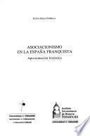 Libro Asociacionismo en la España franquista