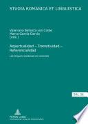 Libro Aspectualidad - Transitividad - Referencialidad