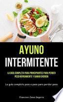 Libro Ayuno Intermitente