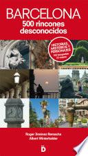 Libro Barcelona 500 rincones desconocidos