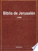 Libro Biblia de Jerusalén