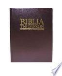 Libro Bíblia de Referencia Thompson Tela Rojo Oscuro Index