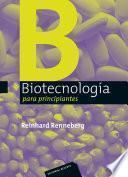 Libro Biotecnología para principiantes