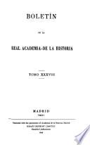 Libro Boletín de la Real Academia de la Historia