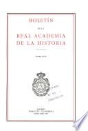 Libro Boletín de la Real Academia de la Historia