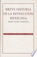 Libro Breve historia de la revolución mexicana