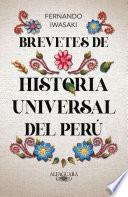 Libro Brevetes de historia universal del Perú