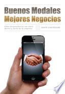 Libro Buenos modales. Mejores negocios