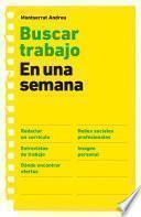 Libro Buscar trabajo en una semana