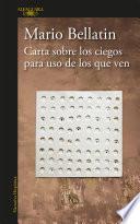 Libro Carta sobre los ciegos para uso de los que ven
