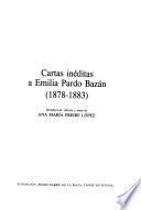 Libro Cartas inéditas a Emilia Pardo Bazán (1878-1883)