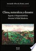 Libro Clima, naturaleza y desastre