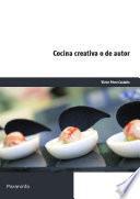 Libro Cocina creativa o de autor