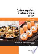 Libro Cocina española e internacional