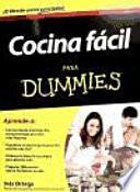Libro Cocina fácil para Dummies