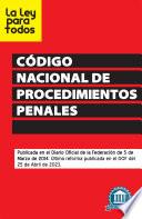 Libro Código Nacional de Procedimientos Penales México