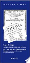 Libro Comedias della Vega del parnaso: El amor enamorado