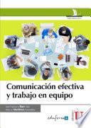 Libro Comunicación efectiva y trabajo en equipo