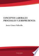 Libro Conceptos laborales, procesales y jurisprudencia