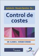 Libro Control del costes