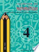 Libro Cuaderno de matemáticas no 4. Primaria