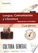 Libro Cuaderno de trabajo. Lengua, Comunicación y Literatura. Nivel 2