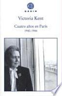 Libro Cuatro años en París, 1940-1944