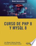 Libro Curso de PHP 8 y MySQL 8