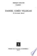 Libro Daniel Cosío Villegas