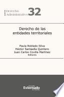 Libro Derecho de las entidades territoriales. Serie Derecho Administrativo n.° 32