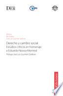 Libro Derecho y Cambio Social