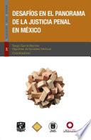 Libro Desafíos en el panorama de la justicia penal en México