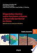 Libro Diagnóstico técnico sobre funciones urbanas y desarrollo territorial en Dénia