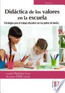 Libro Didáctica de los valores en la escuela