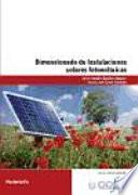 Libro Dimensionado de instalaciones solares fotovoltaicas