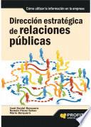 Libro Dirección estratégica de relaciones públicas